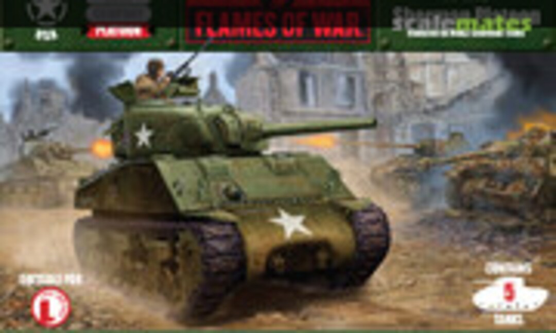 Flames Of War: M4A3 Sherman Platoon (Flames of War UBX29)