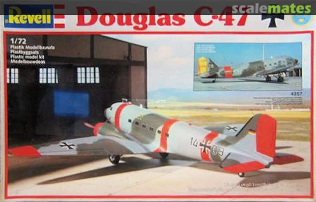Boxart Douglas C-47 4357 Revell Boxart Douglas C-47 4357 Revell