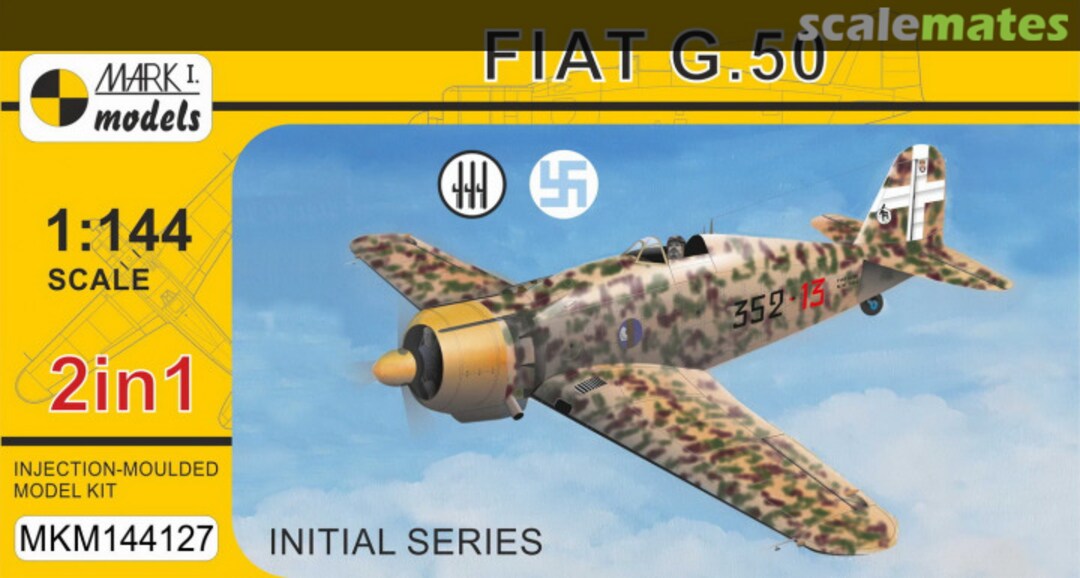 Boxart FIAT G.50 Initial Series MKM144127 Mark I Models Boxart FIAT G.50 Initial Series MKM144127 Mark I Models