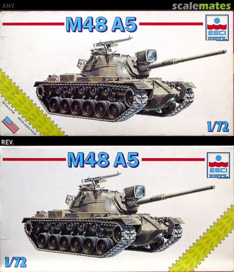 Boxart M48 A5 8333 ESCI/ERTL Boxart M48 A5 8333 ESCI/ERTL
