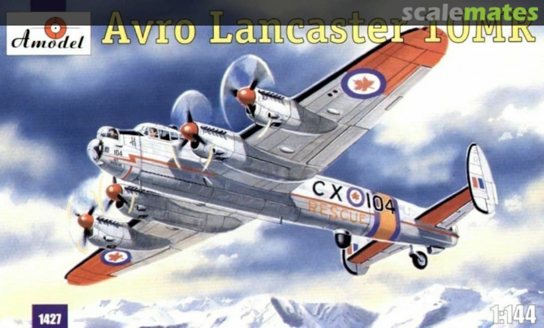 Boxart Avro Lancaster 10MR 1427 Amodel Boxart Avro Lancaster 10MR 1427 Amodel