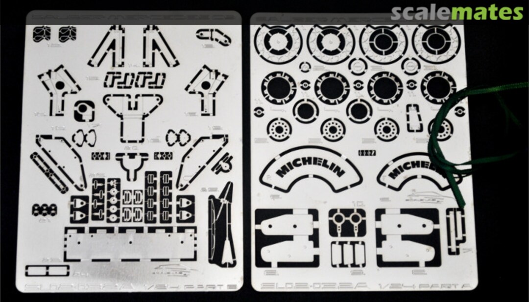 Boxart p/e set for Mercedes Sauber C9 SL02-032A ScaleLab_24 Boxart p/e set for Mercedes Sauber C9 SL02-032A ScaleLab_24