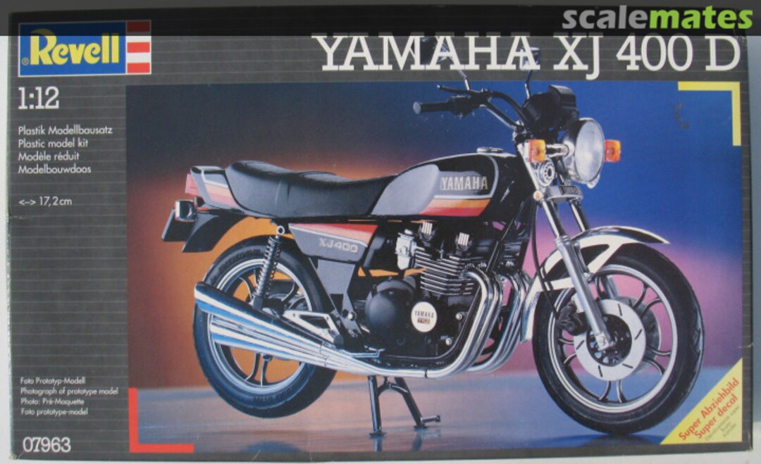 Boxart Yamaha XJ-400 D 07963 Revell Boxart Yamaha XJ-400 D 07963 Revell