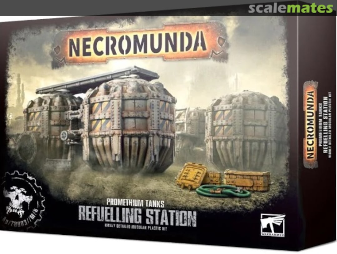 Boxart Promethium Tanks Refuelling Station 301-13 Games Workshop Boxart Promethium Tanks Refuelling Station 301-13 Games Workshop