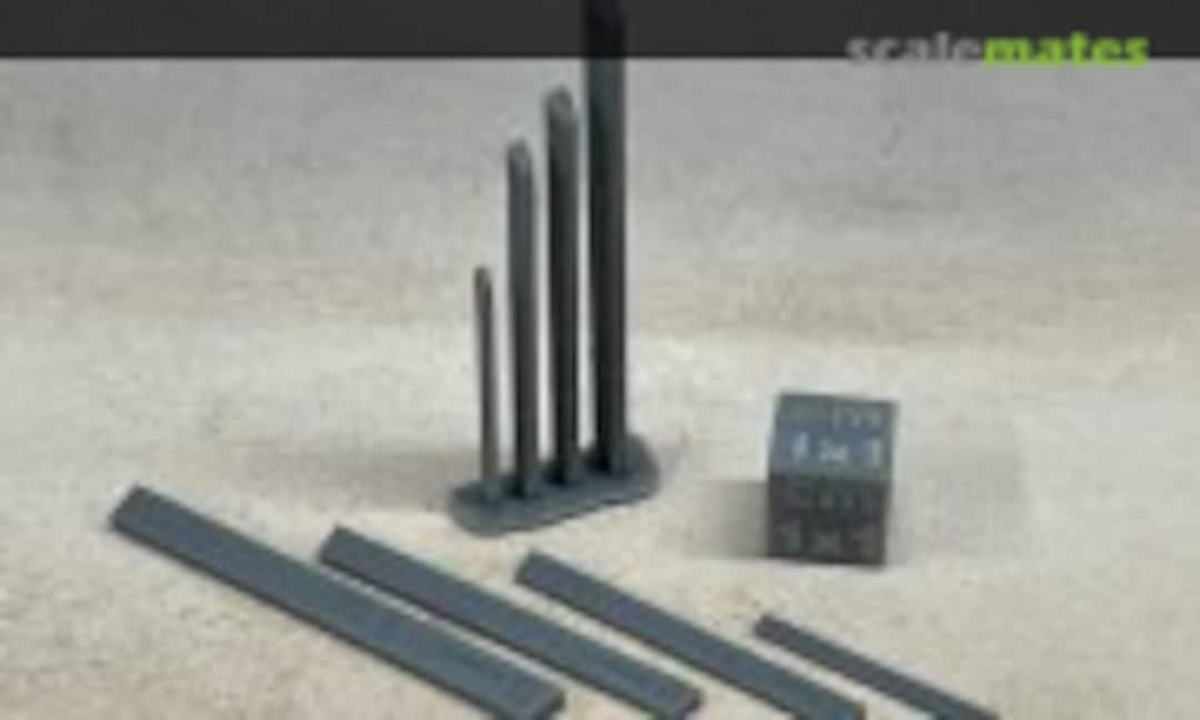 1:35 Roadside post U-1a - 3 pieces (EMP3d 35121007) 35121007