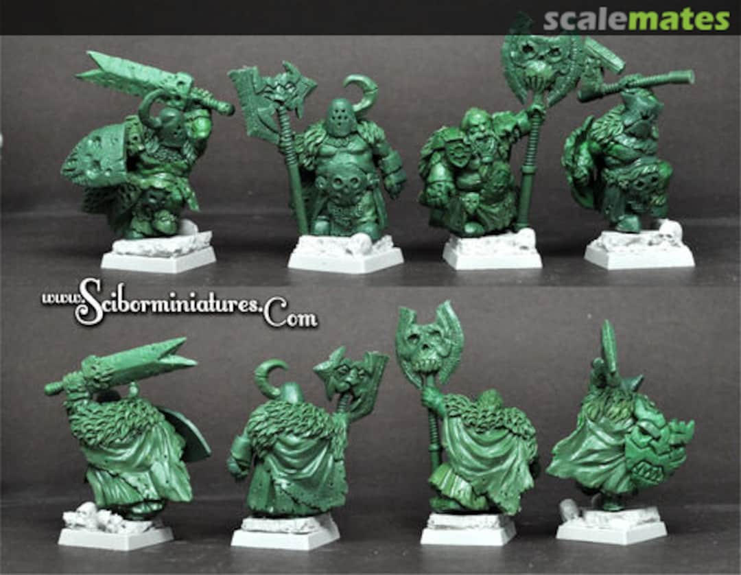 Boxart Evil Dwarves Lords - Set 4 28MA0108 Scibor Monsterous Miniatures