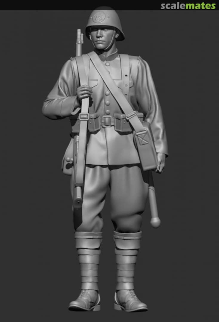 Boxart WW2 Dutch Soldier F-01 J.W. de Boer modelbouw Boxart WW2 Dutch Soldier F-01 J.W. de Boer modelbouw