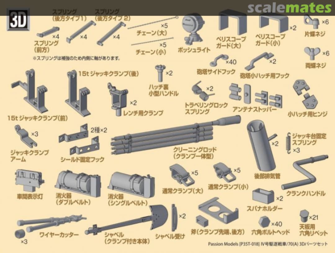 Boxart GERMAN PANZER IV/70(A) 3D Part Set P35T-018 Passion Models Boxart GERMAN PANZER IV/70(A) 3D Part Set P35T-018 Passion Models