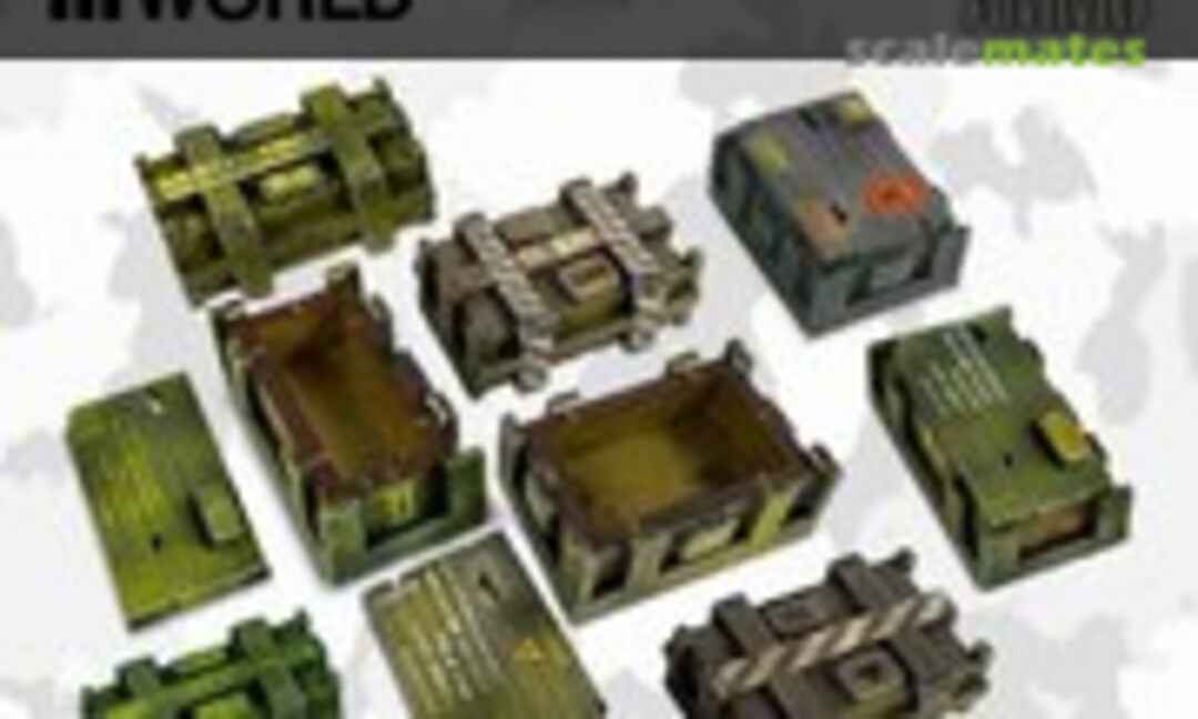 No MDF Boxes - Ammo (Green Stuff World 11654) 11654