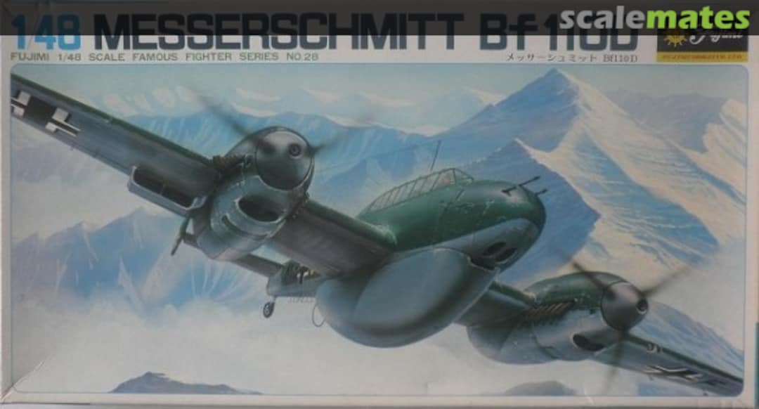 Boxart Messerschmitt Bf 110D 5A28 Fujimi Boxart Messerschmitt Bf 110D 5A28 Fujimi