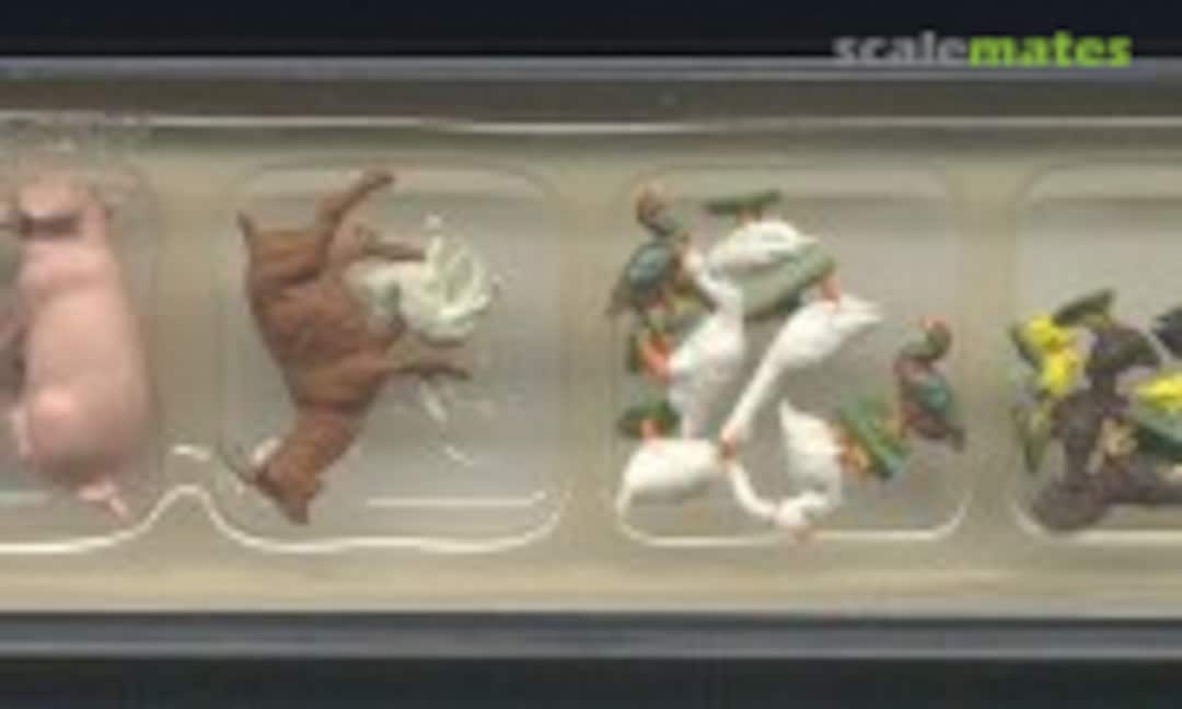 1:72 Set of small animals (Preiser 72414) 72414