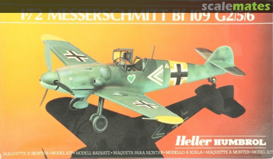 Boxart Messerschmitt Bf 109 G2/5/6 80230 Heller Humbrol Boxart Messerschmitt Bf 109 G2/5/6 80230 Heller Humbrol