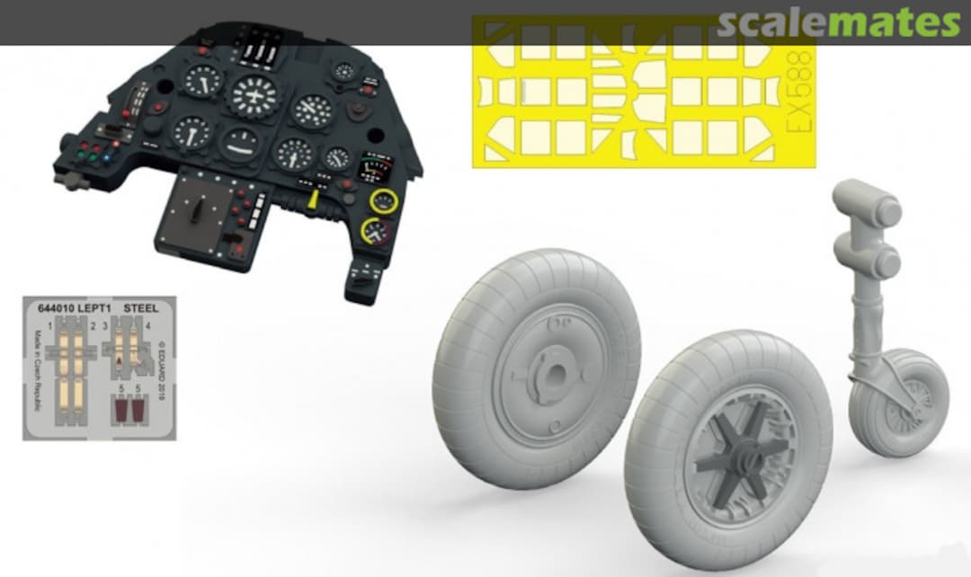 Boxart Bf 109F LööKplus detail set 644297 Eduard Boxart Bf 109F LööKplus detail set 644297 Eduard