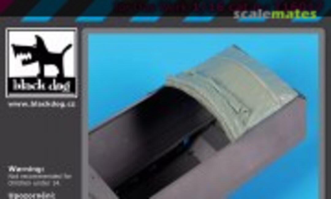 1:16 Sd.Kfz 251 /1 small canvas (Black Dog T16017) T16017