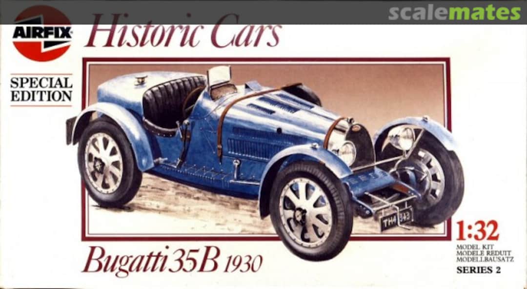 Boxart Bugatti 35B 1930 02451 Airfix Boxart Bugatti 35B 1930 02451 Airfix