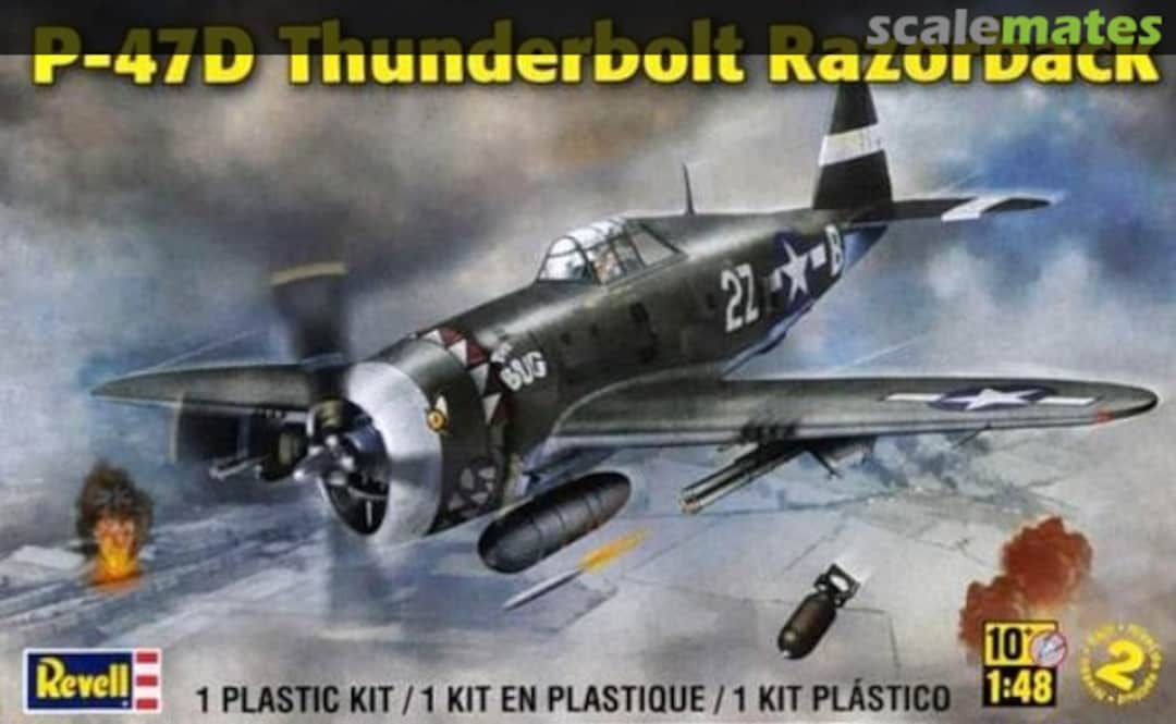 Boxart P-47D Thunderbolt Razorback 85-5261 Revell Boxart P-47D Thunderbolt Razorback 85-5261 Revell