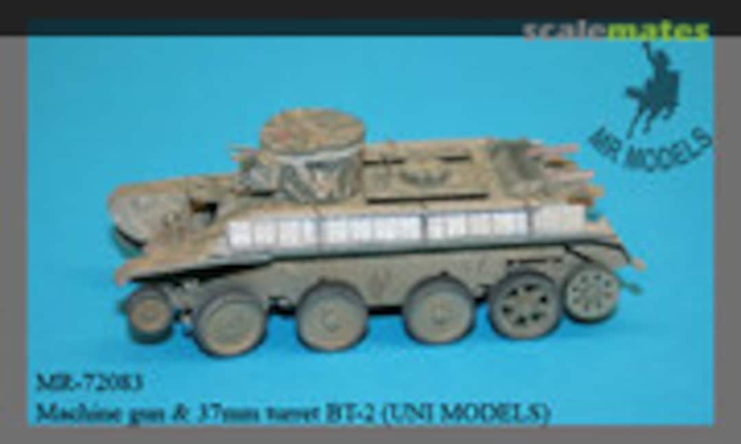 1:72 BT-2 Machine gun & 37mm turret Conversion Set (MR Modellbau MR-72083) MR-72083