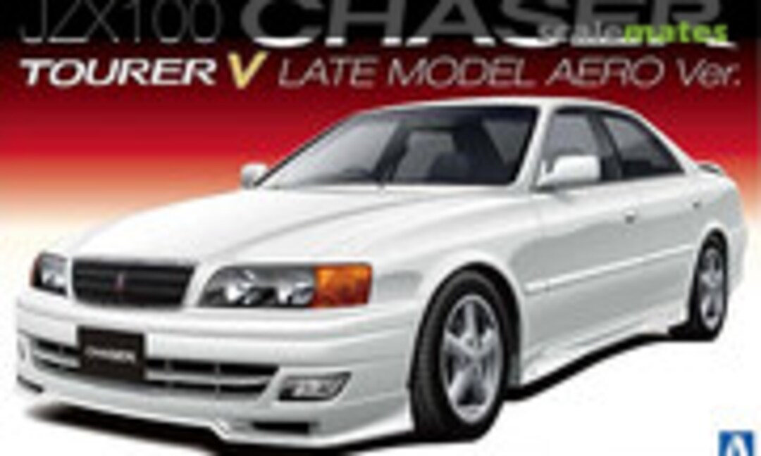 1:24 JZX100 Chaser Tourer V Late Model Aero Ver. (Aoshima 009659)