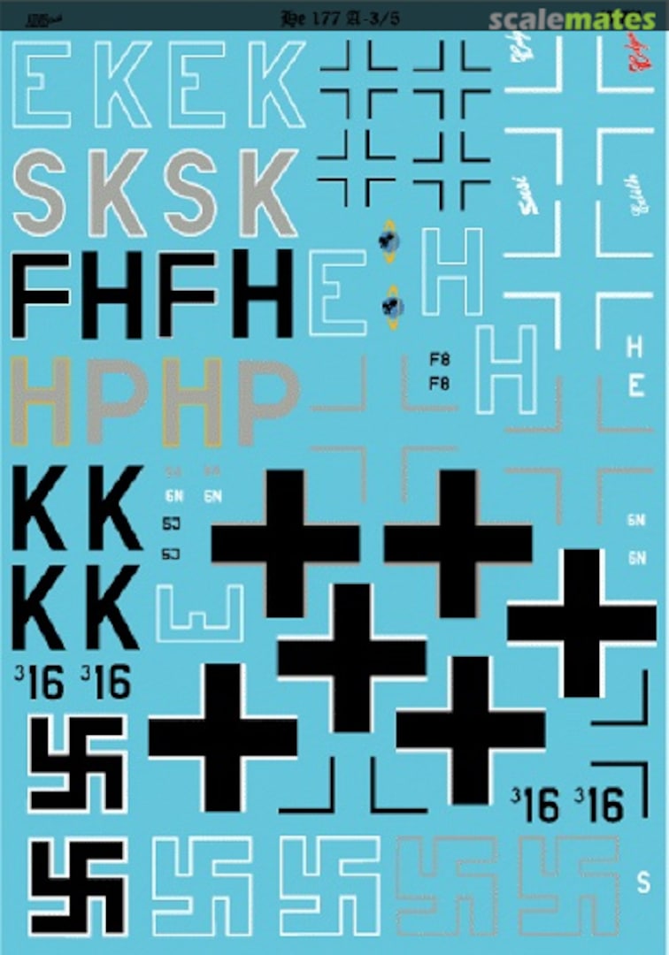 Boxart He 177 A-3 & A-5 48D009 AIMS Boxart He 177 A-3 & A-5 48D009 AIMS