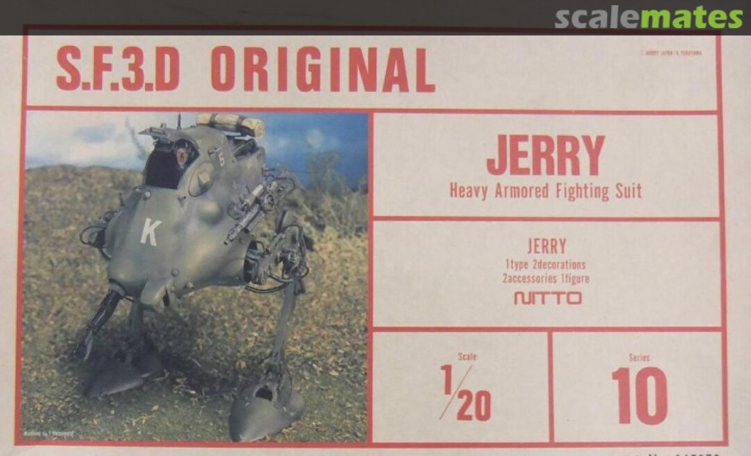 Boxart Jerry SF3D Series 10 Nitto Boxart Jerry SF3D Series 10 Nitto