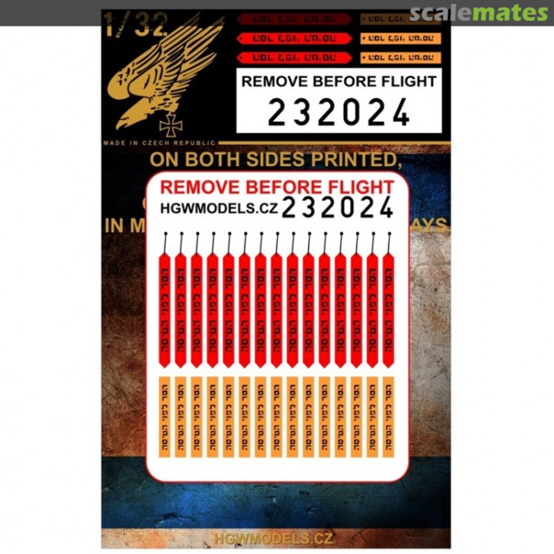 Boxart Remove Before Flight - Israel 232024 HGW Models Boxart Remove Before Flight - Israel 232024 HGW Models