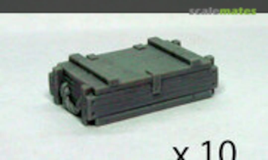 1:35 81mm Mortar crates (10) (Callsign Models CS35040) CS35040