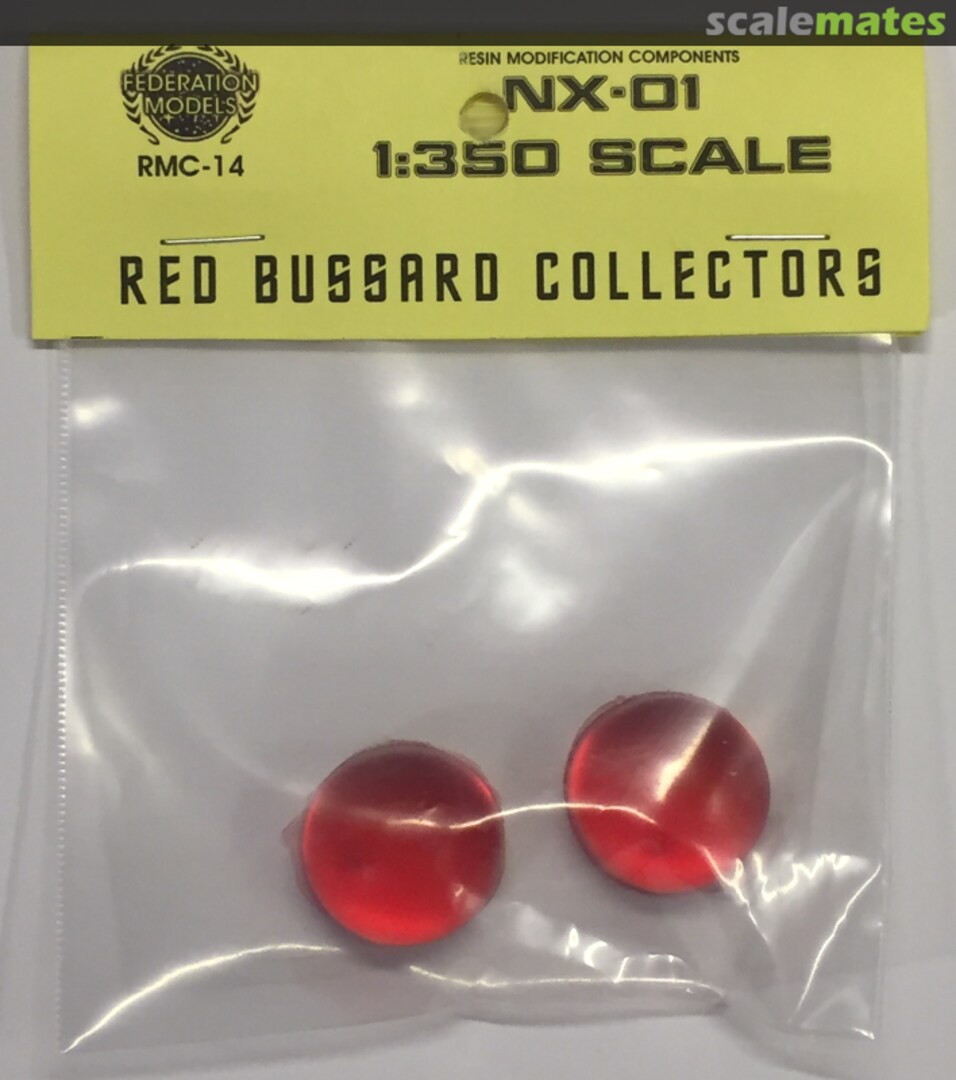 Boxart NX-01 Translucent Red Bussard Collectors RMC-14 Federation Models Boxart NX-01 Translucent Red Bussard Collectors RMC-14 Federation Models