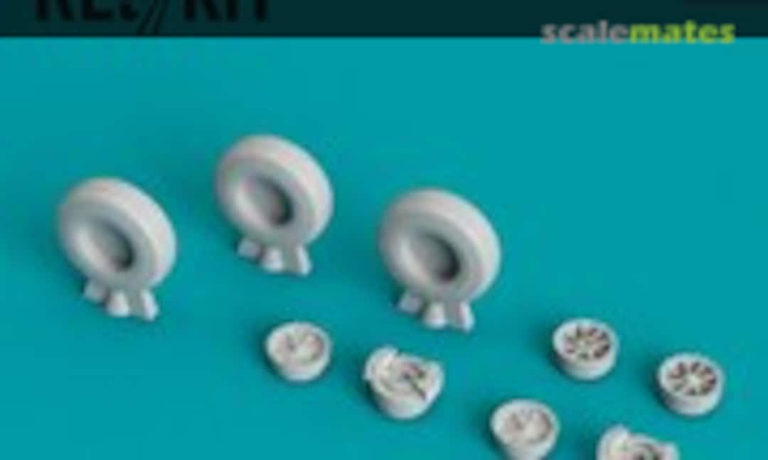 1:48 T-28C/D wheels set (land based) (ResKit RS48-0209) RS48-0209