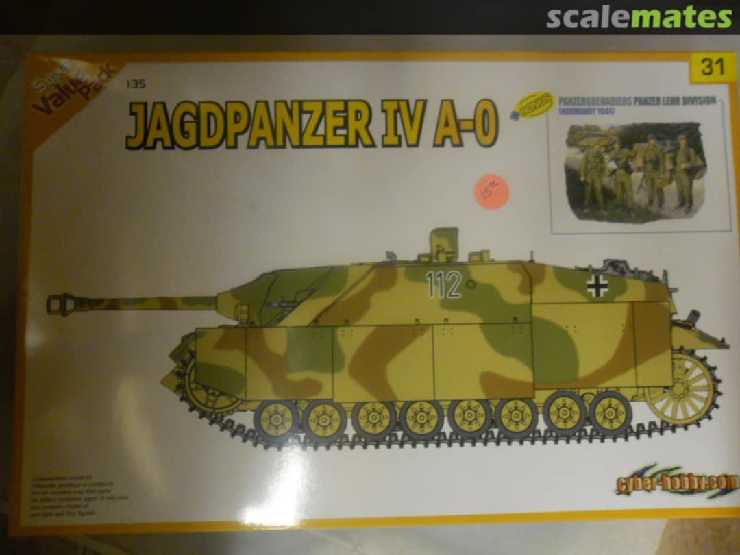Boxart Jagdpanzer IV A-0 31 Cyber Hobby Boxart Jagdpanzer IV A-0 31 Cyber Hobby