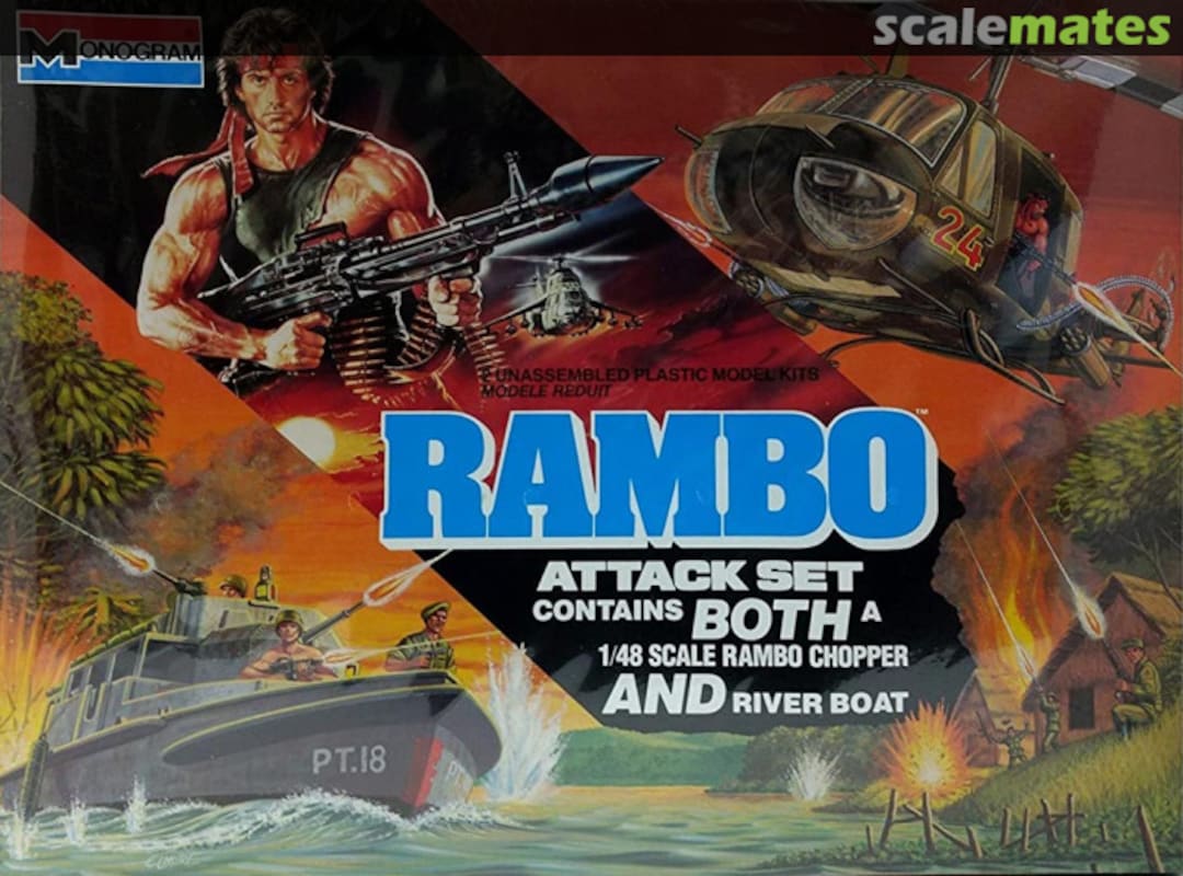 Boxart Rambo 6039 Monogram Boxart Rambo 6039 Monogram