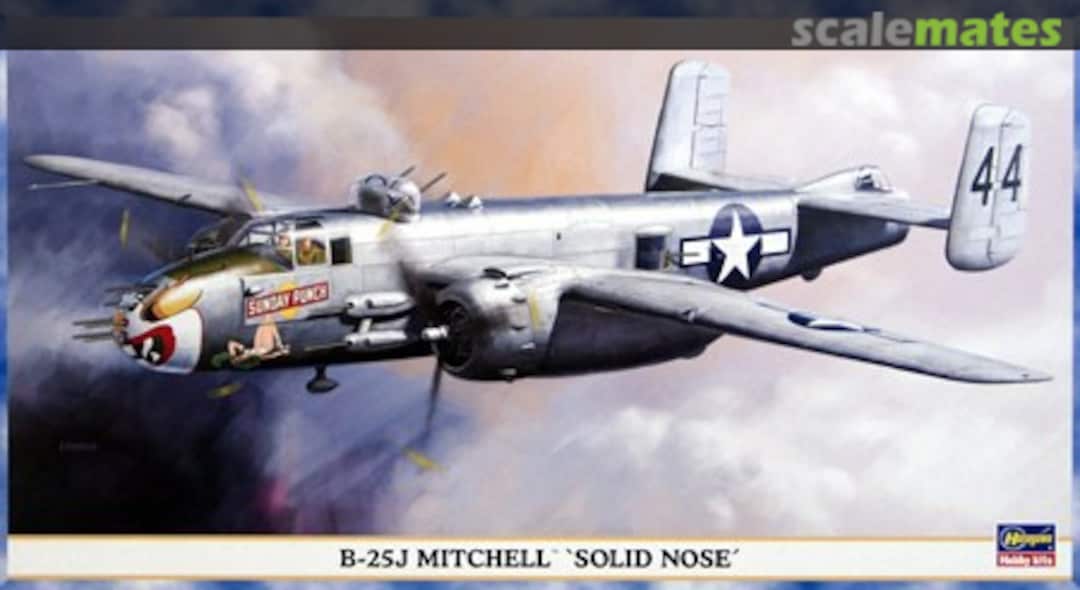 Boxart B-25J Mitchell 'Solid Nose' 00680 Hasegawa Boxart B-25J Mitchell 'Solid Nose' 00680 Hasegawa