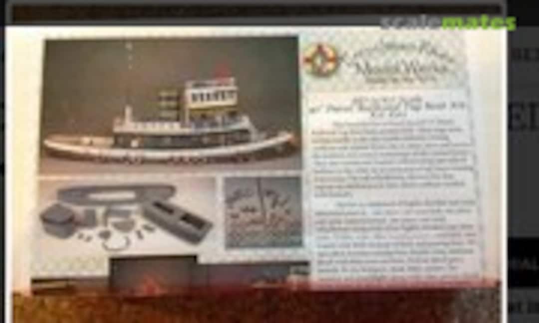 92' Diesel Railroad Tug Boat Kit (Frenchman River Model Works 211)