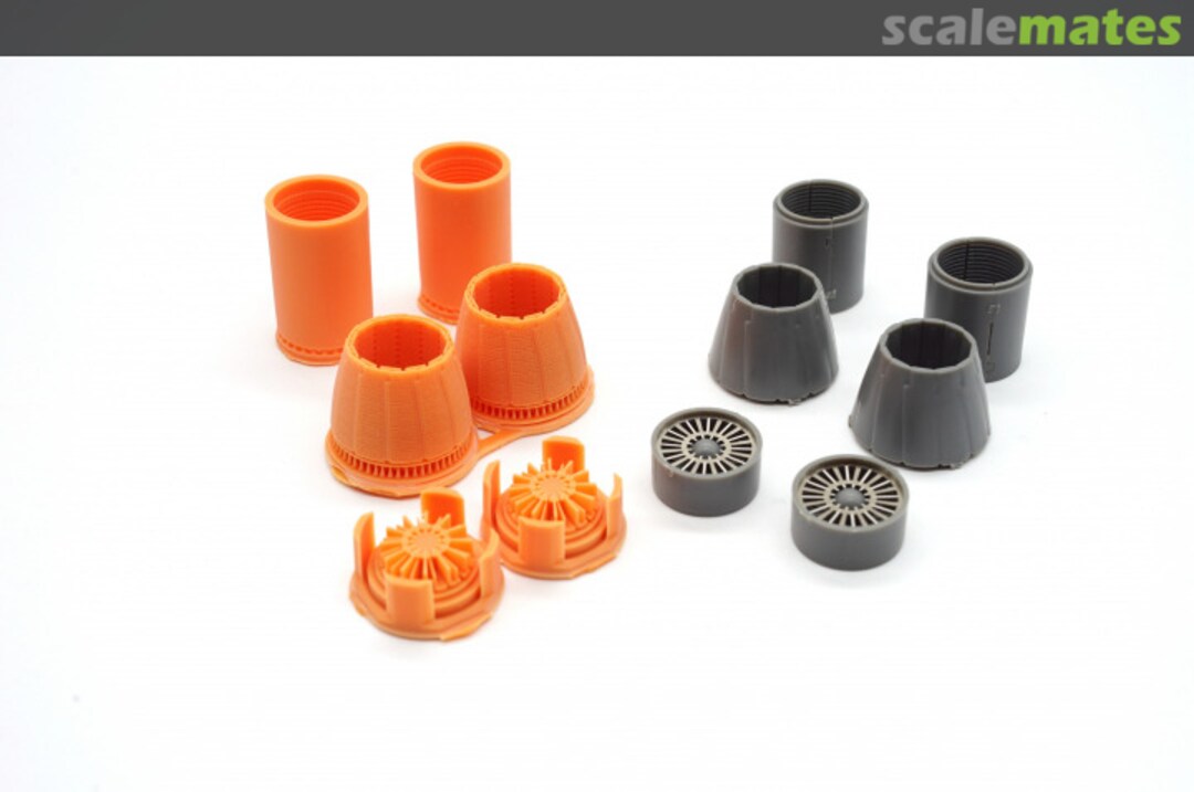 Contents F414 Exhaust Nozzles Later Type （Detail Enhanced Version） Fa48041 Fab Scale