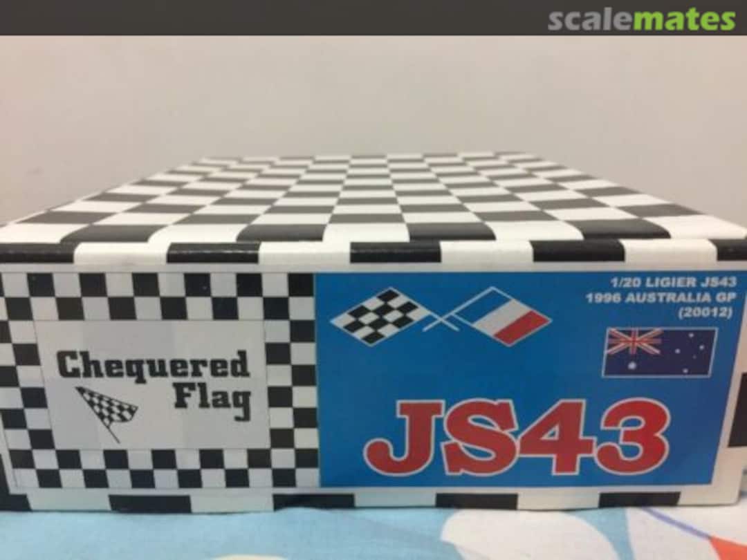 Boxart Ligier JS43 20013 Chequered Flag Boxart Ligier JS43 20013 Chequered Flag
