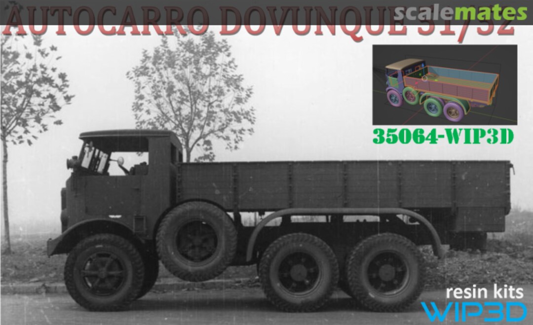 Boxart Autocarro Dovunque 51/52 35064-WIP3D WIP3D