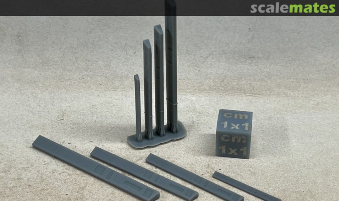 Boxart Roadside post U-1a - 3 pieces 43121007 EMP3d Boxart Roadside post U-1a - 3 pieces 43121007 EMP3d