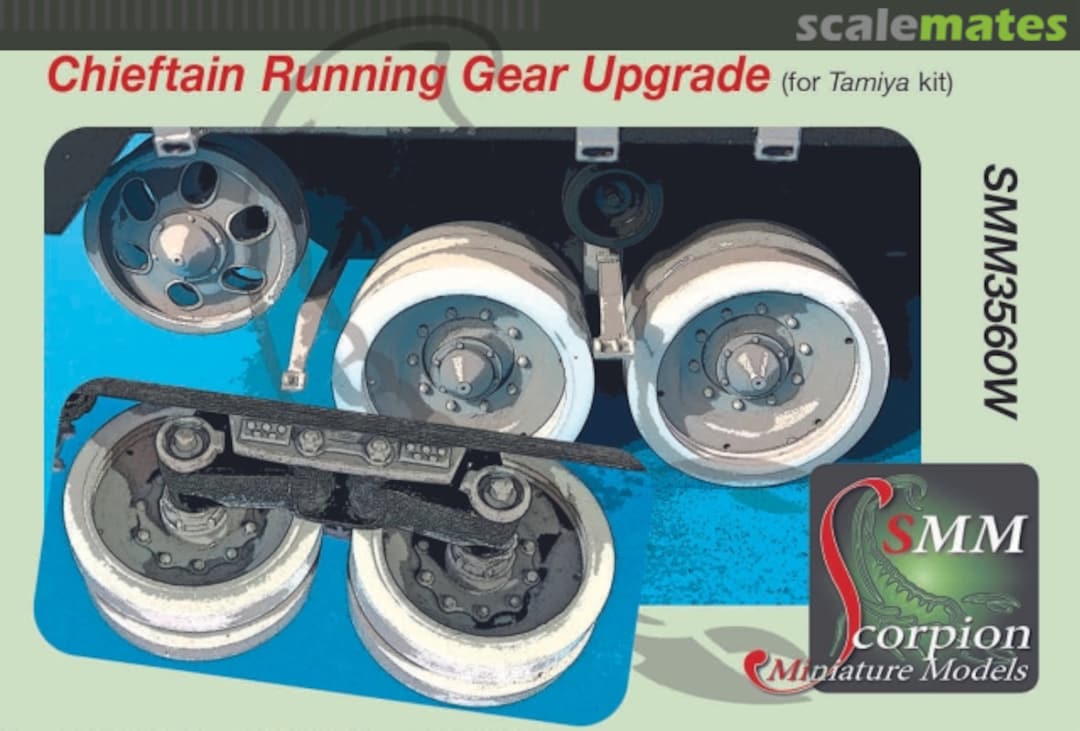 Boxart Chieftain Running Gear Upgrade SMM3560W Scorpion Miniature Models Boxart Chieftain Running Gear Upgrade SMM3560W Scorpion Miniature Models