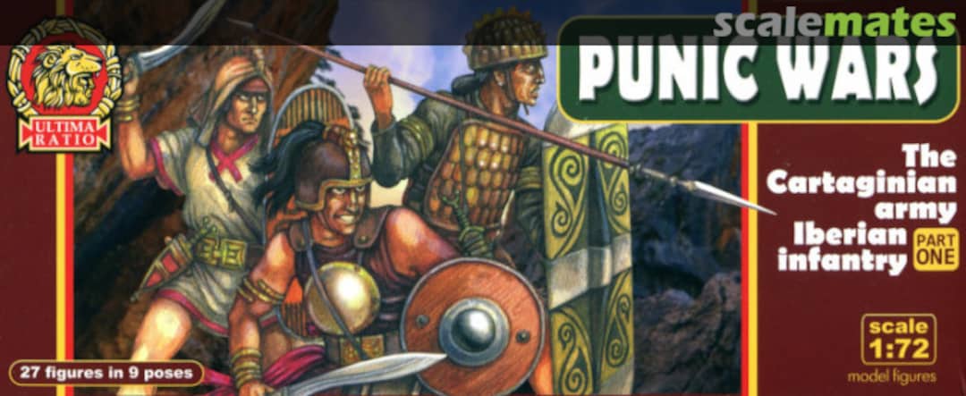 Boxart Carthaginian Army - Iberian Infantry - Part I UR016 Ultima Ratio