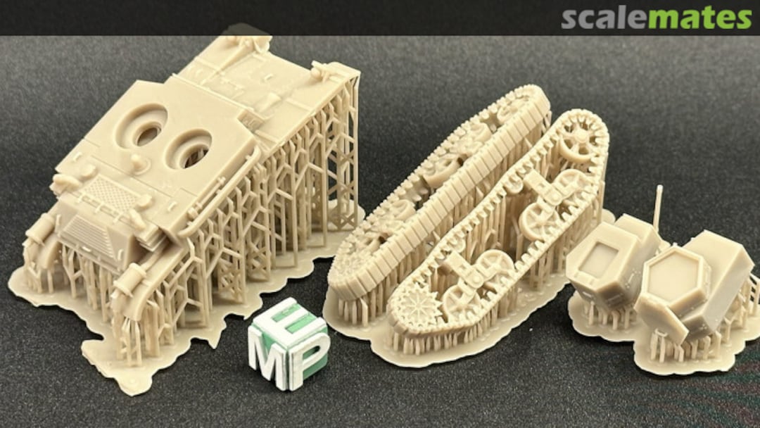 Contents Light tank M2A3 72011613 EMP3d