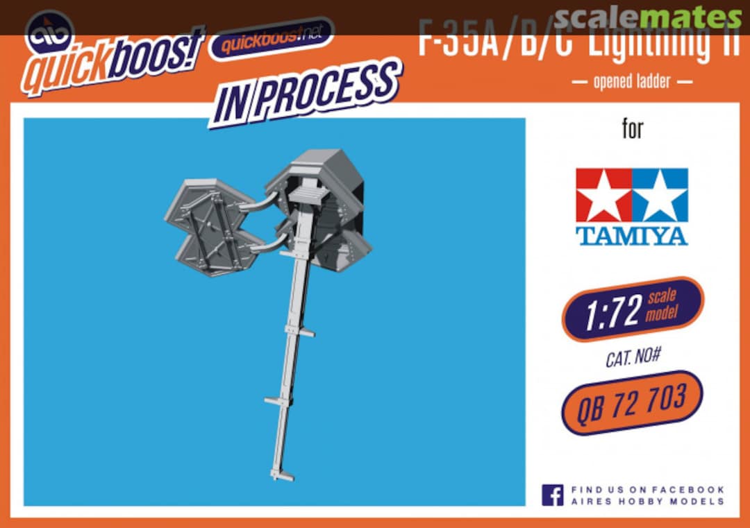 Boxart F-35A/B/C Lightning II Opened Ladder QB 72 703 Quickboost Boxart F-35A/B/C Lightning II Opened Ladder QB 72 703 Quickboost