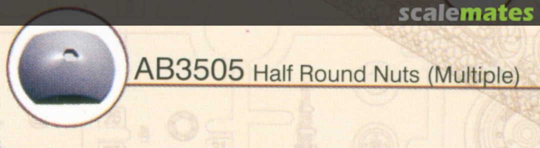 Boxart Half Round Bolt Nuts AB3505 Bronco Boxart Half Round Bolt Nuts AB3505 Bronco