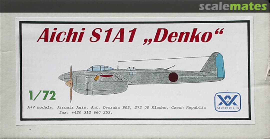 Boxart Aichi S1A1 "Denko" 106 A+V Models