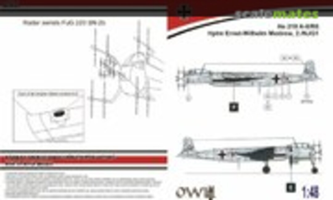 1:48 He 219 A-0/R6 (OWL DS48023) DS48023