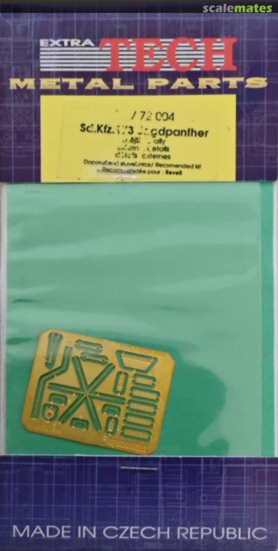 Boxart SdKfz 173 Jagdpanther EXV 72004 Extratech