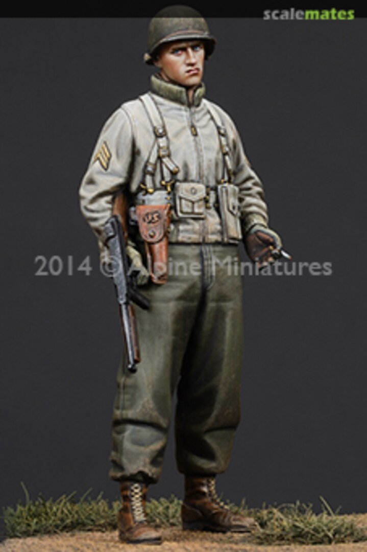 Boxart WW2 US Infantry NCO 35184 Alpine Miniatures Boxart WW2 US Infantry NCO 35184 Alpine Miniatures