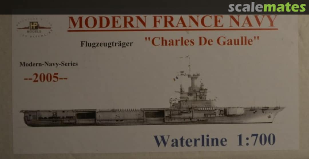 Boxart Charles De Gaulle MN-F-001 HP-Models Boxart Charles De Gaulle MN-F-001 HP-Models