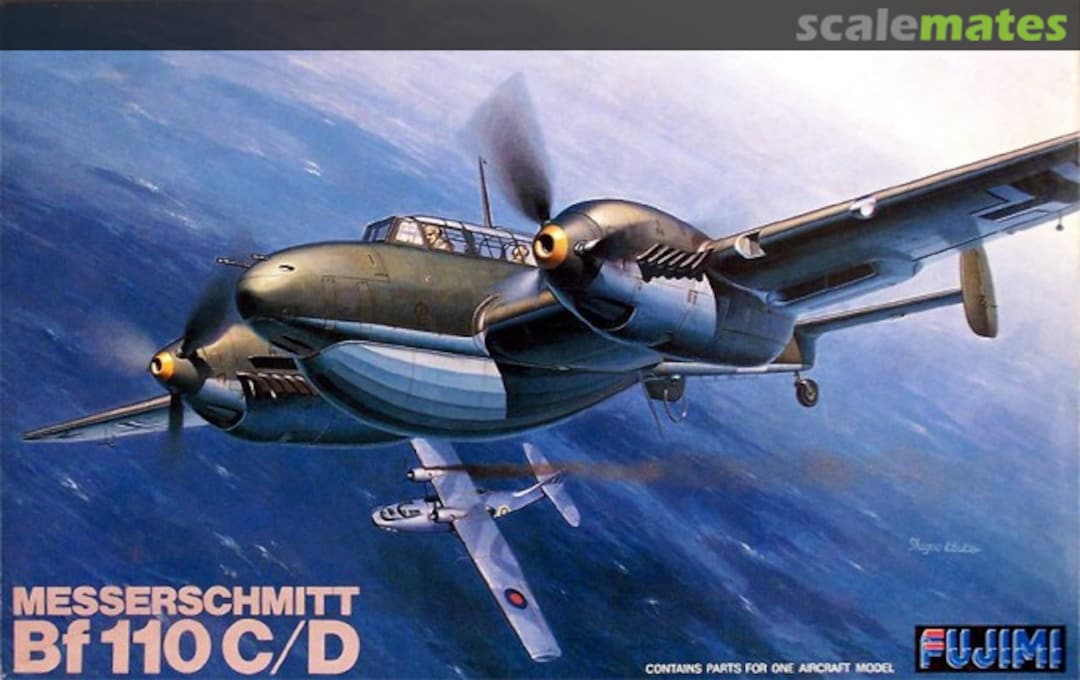 Boxart Messerschmitt Bf110 C/D 31002 Fujimi Boxart Messerschmitt Bf110 C/D 31002 Fujimi