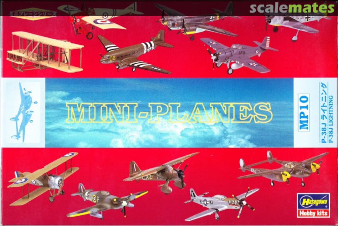 Boxart P-38J Lightning 86610 Hasegawa Boxart P-38J Lightning 86610 Hasegawa