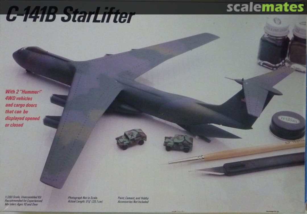 Boxart C-141B Starlifter 616 Testors Boxart C-141B Starlifter 616 Testors