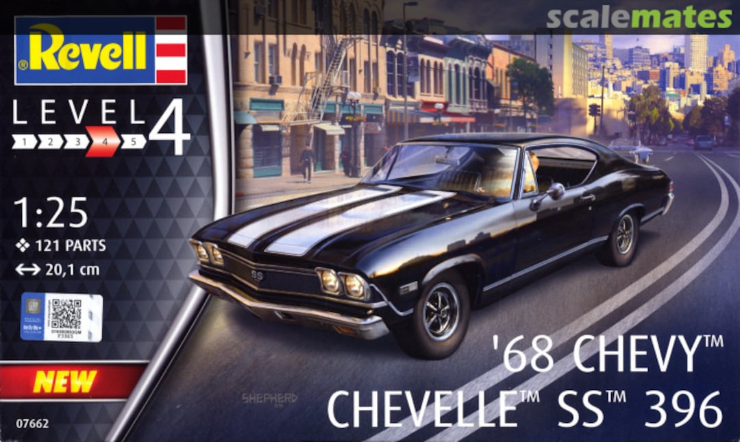 Boxart '68 Chevy Chevelle SS 396 07662 Revell